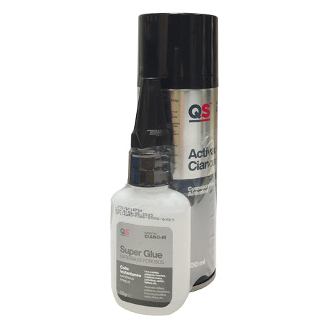 Pegamento Cianocrilato Super Fuerte con Activador – Kit Profesional de Secado Instantáneo
