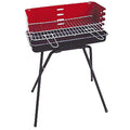 Barbacoa Carbón Rectangular Plegable 58x38 cm Garden de Luxe