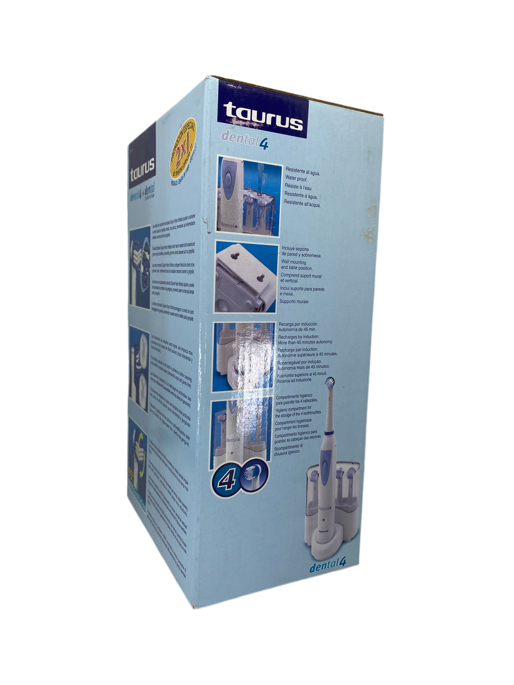 Cepillo Dental Taurus 2-en-1 con Recambios – Últimas Unidades en Oferta