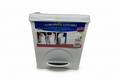 Cubo de Basura con Pedal Blanco 8L – Compacto para Baño y Oficina