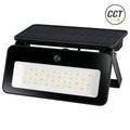 Proyector LED Solar 20W CCT IP65 con Sensor de Movimiento – 1200 Lúmenes, Negro