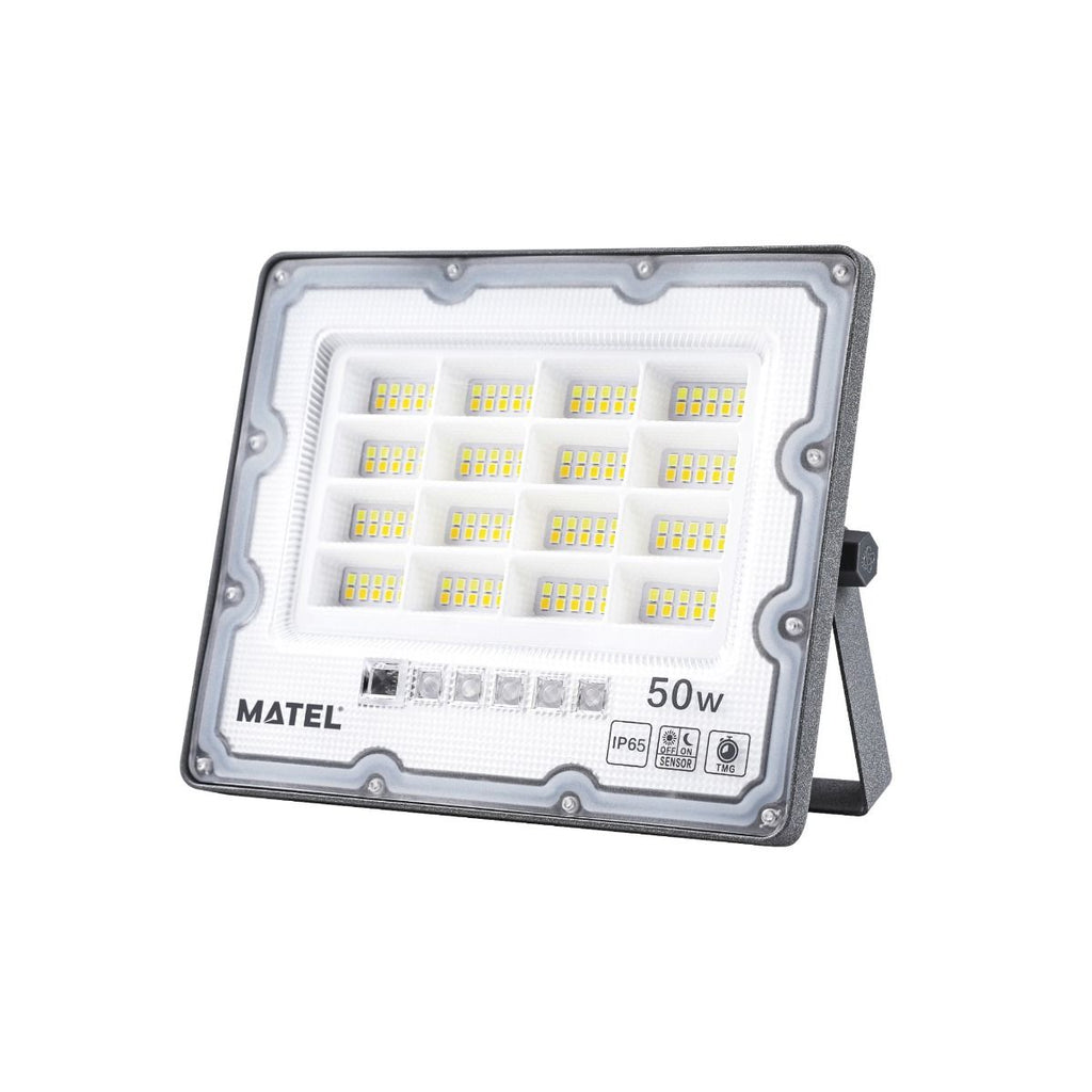 Proyector LED Solar 50W CCT IP65 – Batería 5000mAh, Mando a Distancia, Exterior