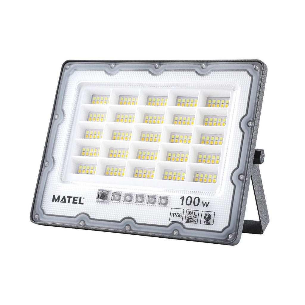 Proyector LED Solar 100W CCT IP65 – Batería 6000mAh, Mando a Distancia, Gran Potencia
