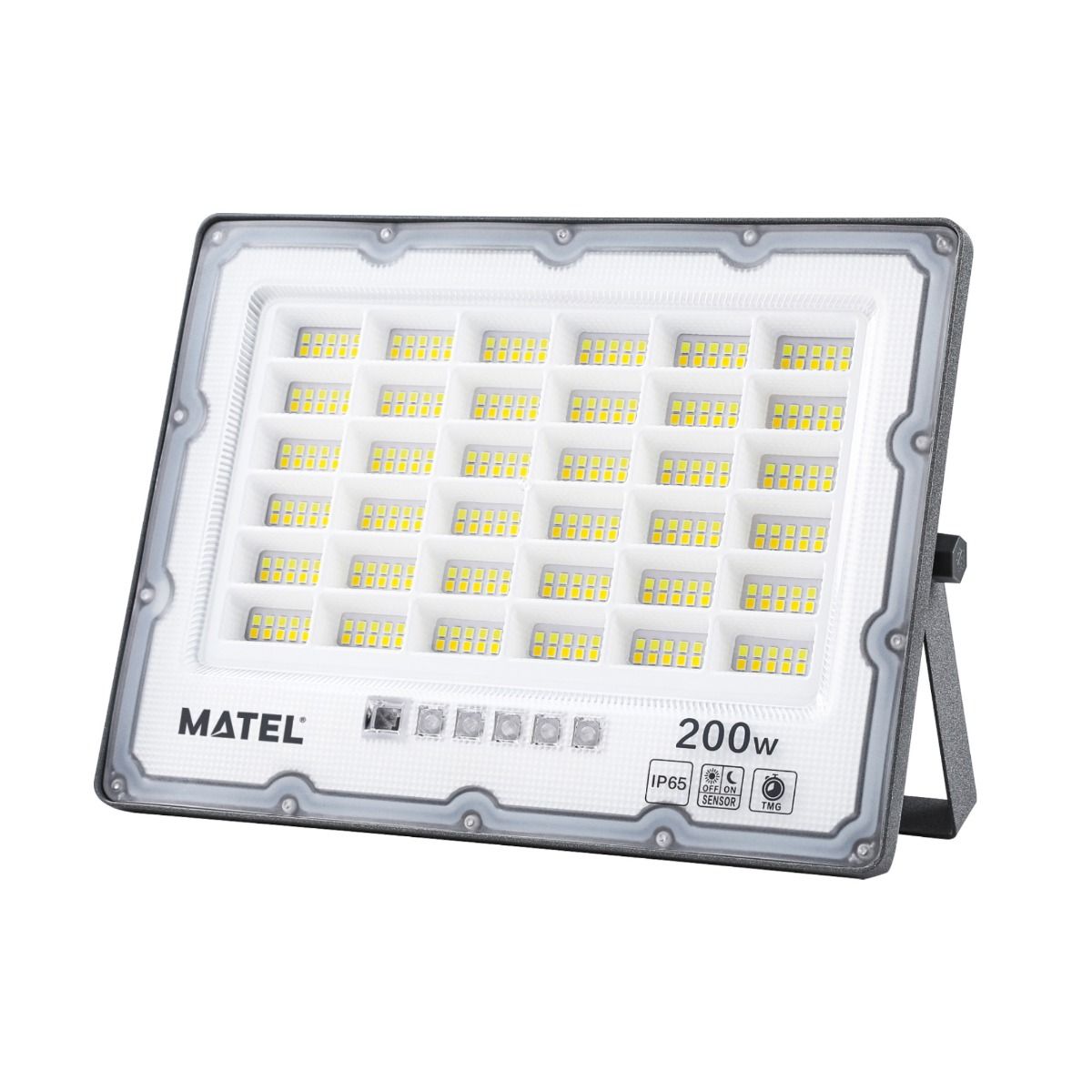 Proyector LED Solar 200W CCT IP65 – Batería 15000mAh, 2000 Lúmenes, Máxima Potencia