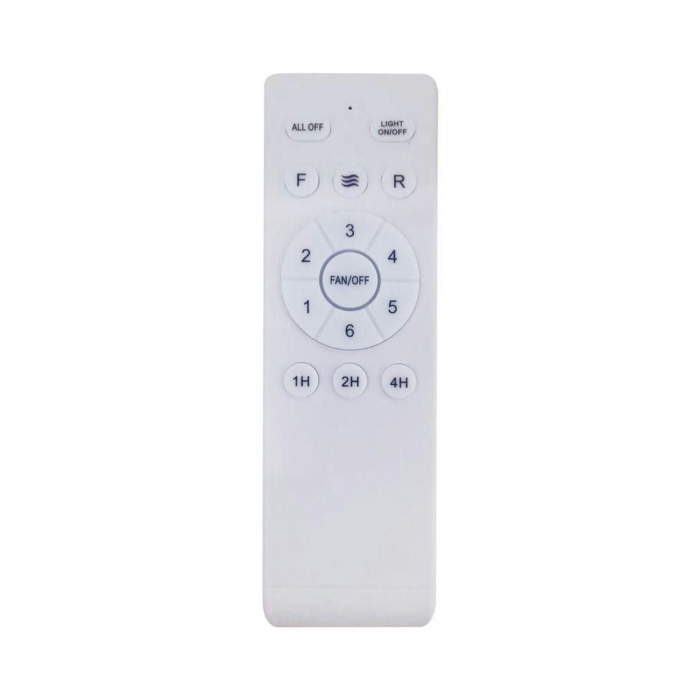 Ventilador de Techo DC con Luz LED y Aspas Retráctiles – Silencioso y Eficiente | Blanco y Cromo