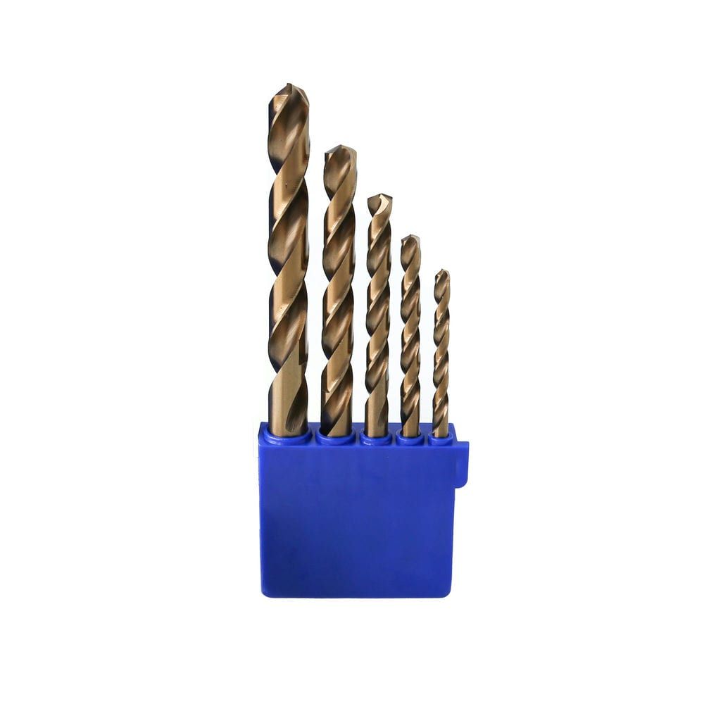 Juego 5 Brocas Cobalto STEIN Profesional 4–10 mm DIN 338