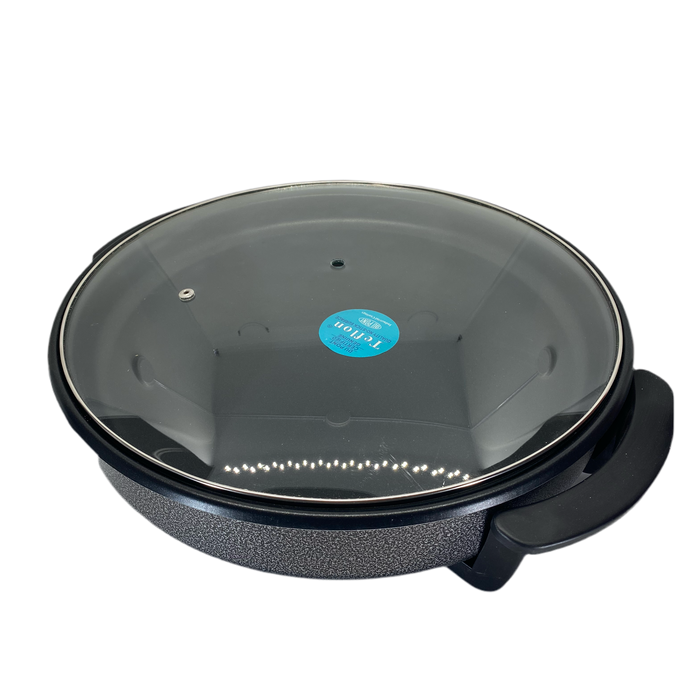 Sartén Eléctrica Multifunción 40cm 2600W – Antiadherente, Pizza, Paella y Más