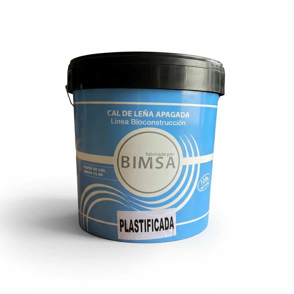 Pasta de Cal de Leña Apagada 20kg – Revestimiento Ecológico Transpirable Interior y Exterior