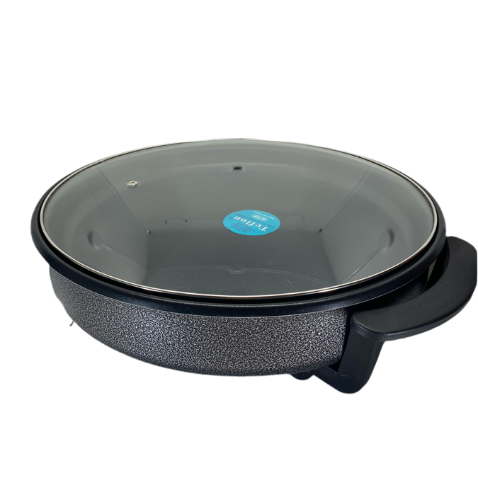 Sartén Eléctrica Multifunción 40cm 2600W – Antiadherente, Pizza, Paella y Más