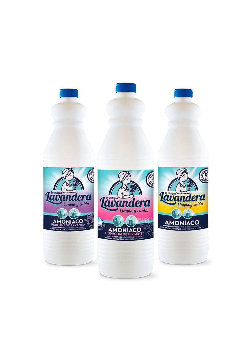 Amoníaco Limpiador Universal 1,5 L – Sin Perfume, Multiusos, Hogar
