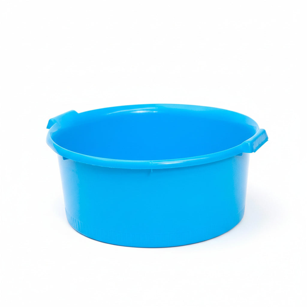 Barreño Redondo 12L – Resistente y Multiusos para Hogar, Jardín y Limpieza