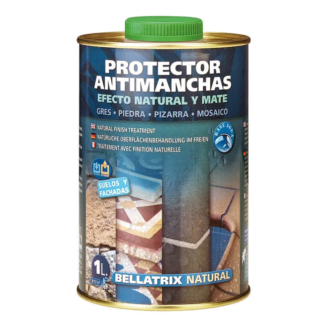 Protector Transparente Mate Bellatrix Monestir 1L – Antimanchas para Barro, Terracota y Piedra