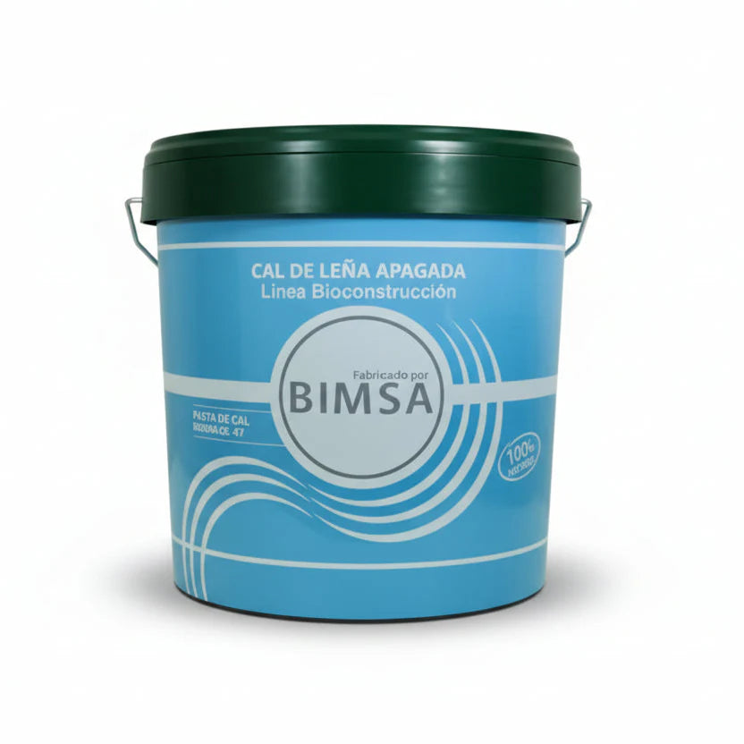 Pasta de Cal de Leña Apagada 20kg – Revestimiento Ecológico Transpirable Interior y Exterior