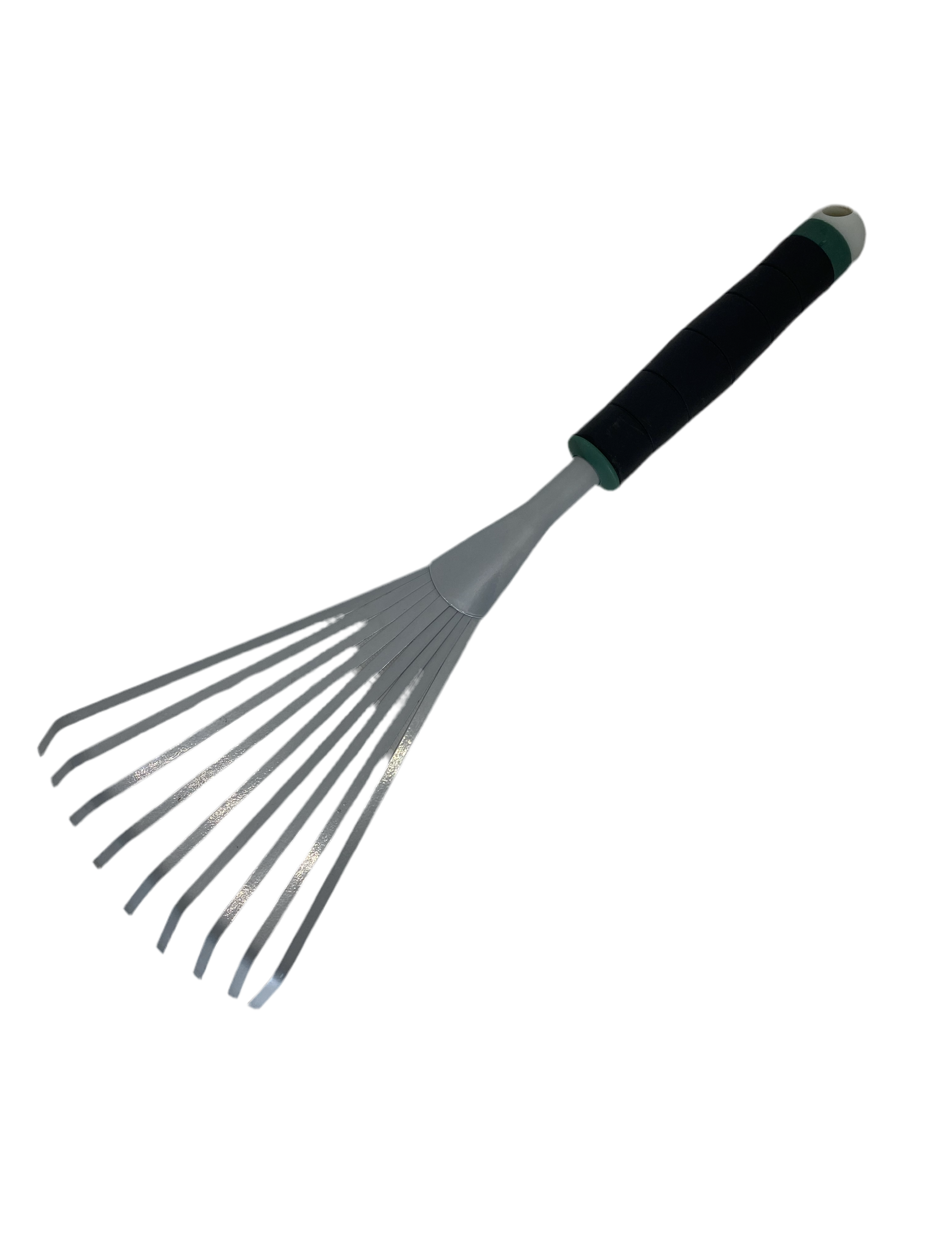 Recoge Hojas de Jardín Manual – Mini Rastrilla Ergónomica con Mango Largo