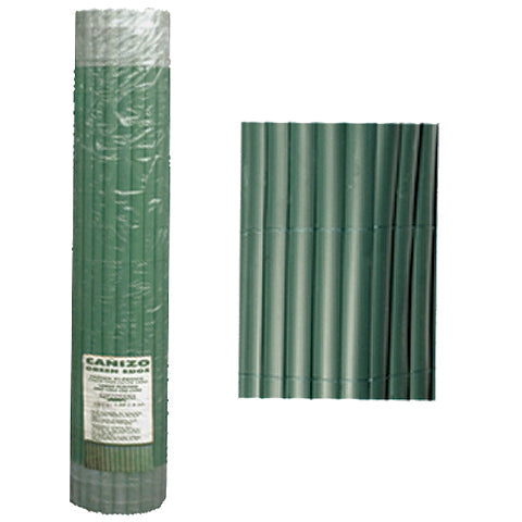 Cañizo de Ocultación PVC Verde – Rollo 5m, Resistente y Duradero