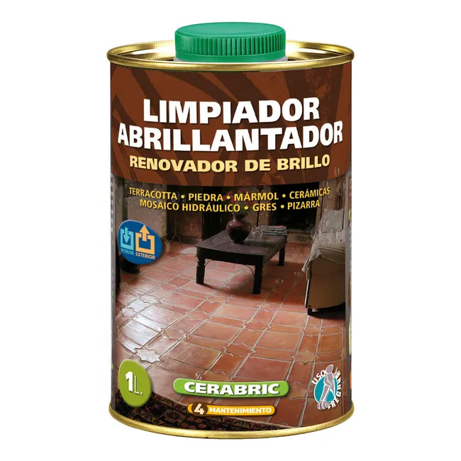 Cerabric Renovador de Brillo para Suelos 1 L – Recupera el Aspecto Nuevo sin Esfuerzo