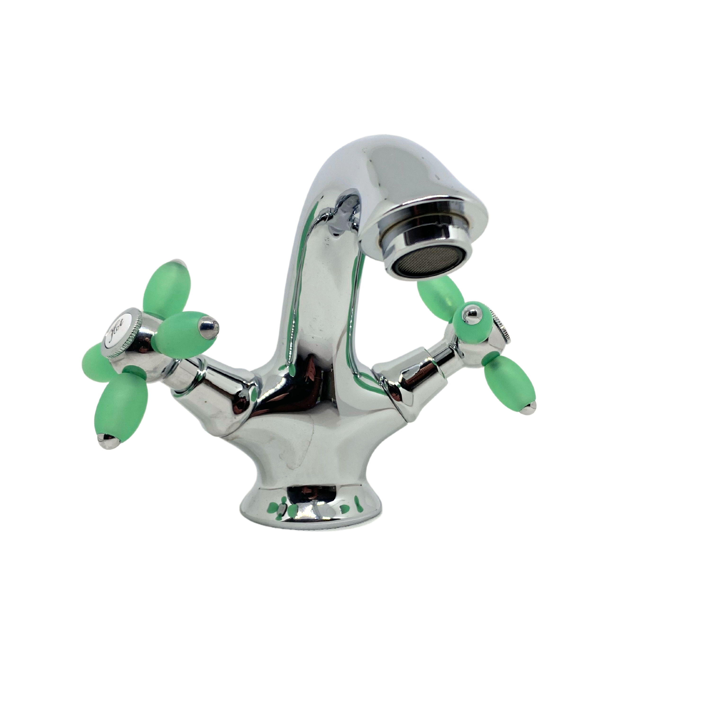 Grifo Lavabo Vintage Charleston Azafata – Color Exclusivo, Estilo Retro