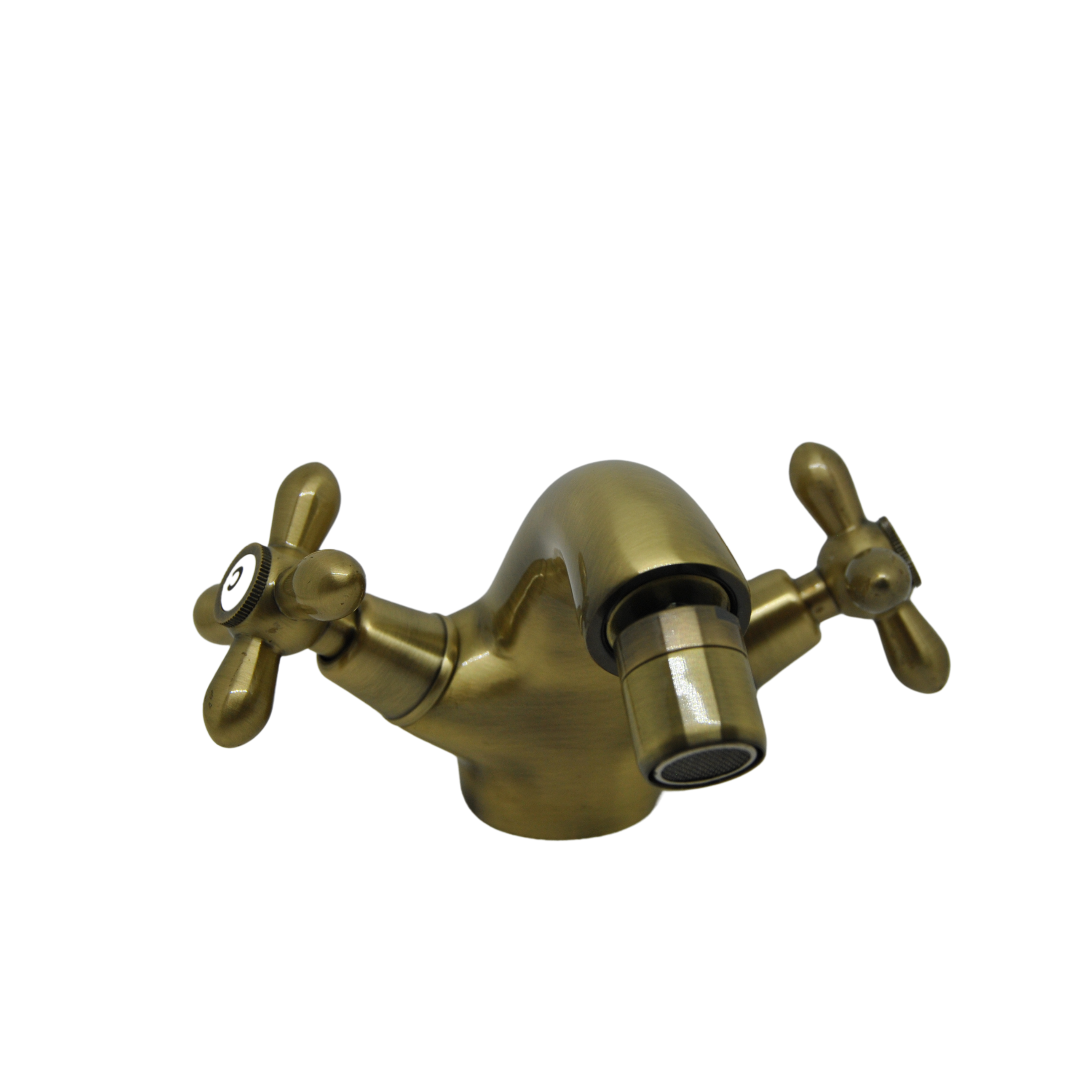 Grifo Bidé Bronce Vintage Chanel – Estilo Retro, Acabado Bronce Envejecido