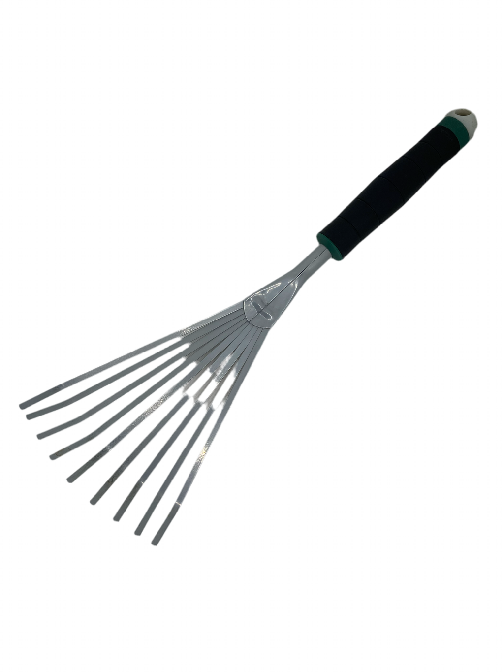 Recoge Hojas de Jardín Manual – Mini Rastrilla Ergónomica con Mango Largo