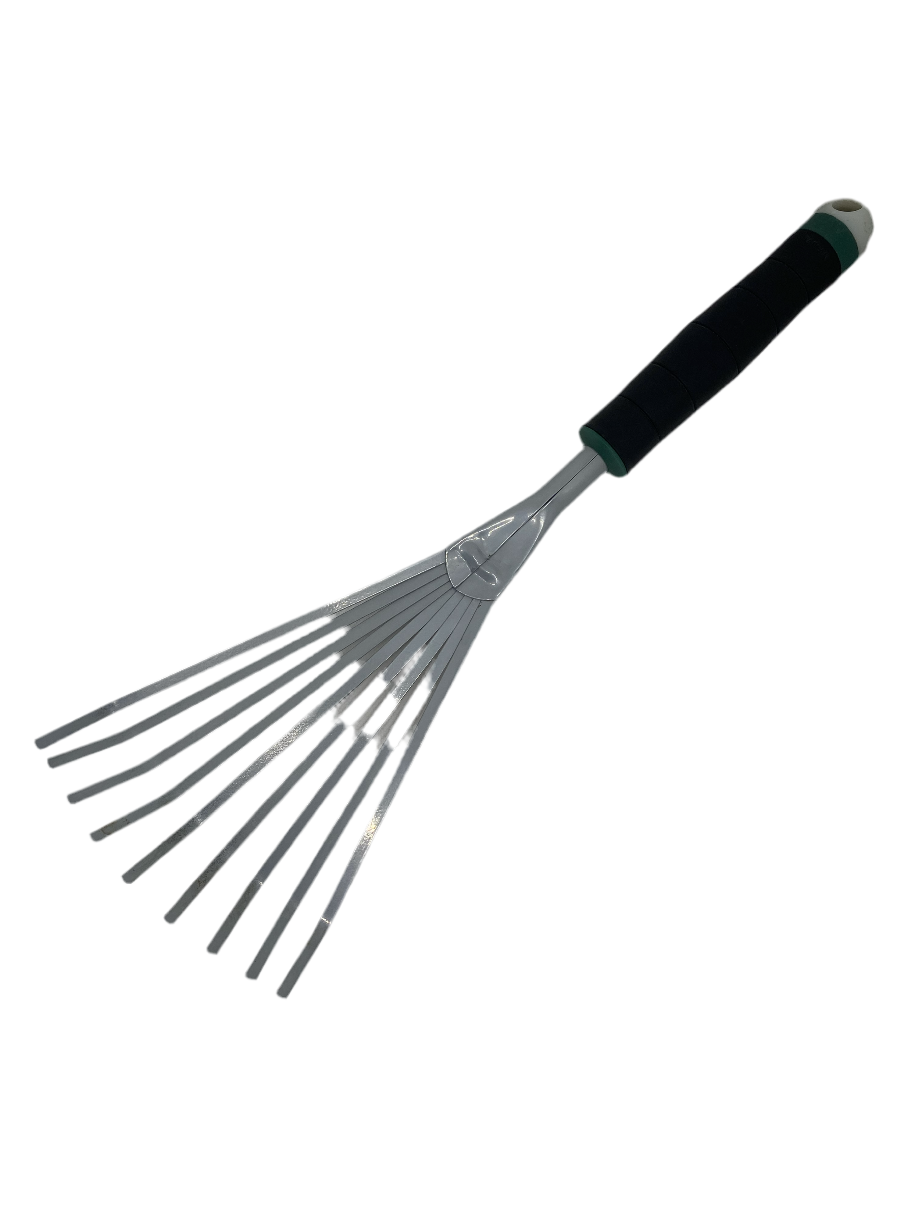 Recoge Hojas de Jardín Manual – Mini Rastrilla Ergónomica con Mango Largo