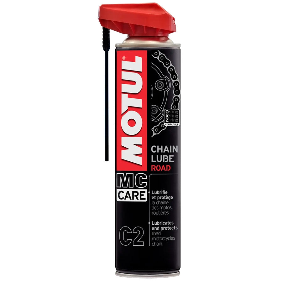 Lubricante Cadena Moto Carretera Motul C2 400ml – Anticorrosivo y Duradero