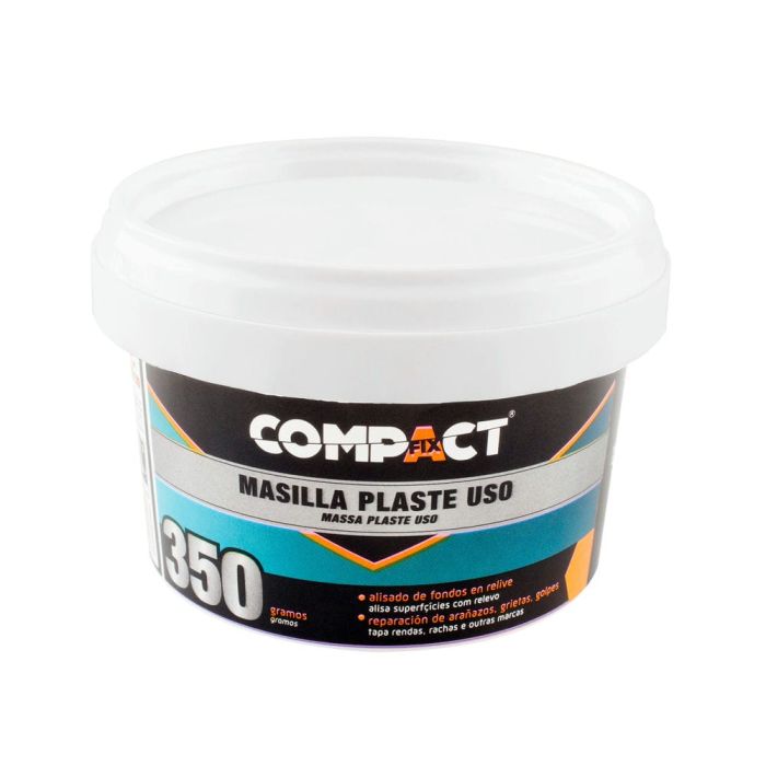 Masilla Pasta al Uso COMPACT 350 g – Reparaciones Rápidas y Alisado Interior