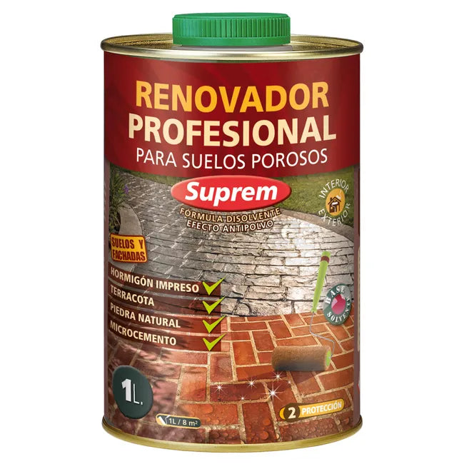 Renovador Profesional Monestir 1L – Recupera el Brillo Satinado en Barro, Gres y Piedra