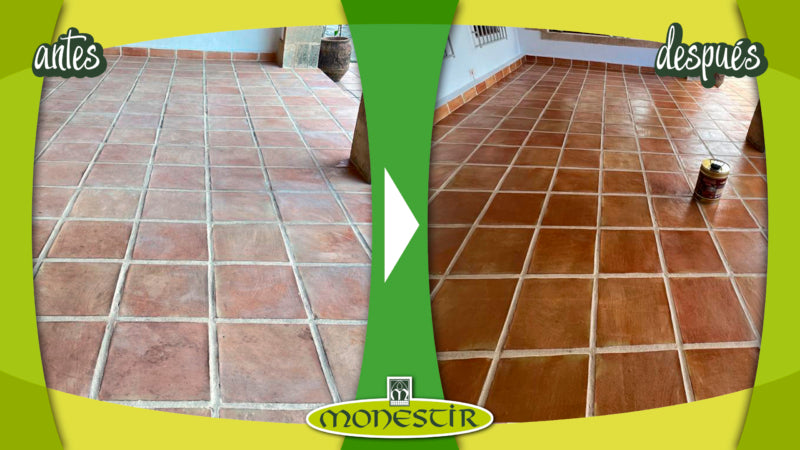 Renovador Profesional Monestir 1L – Recupera el Brillo Satinado en Barro, Gres y Piedra