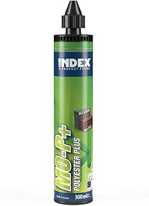 Anclaje Químico Poliéster Plus 300 ml – Fijación Profesional Rápida y Alta Resistencia