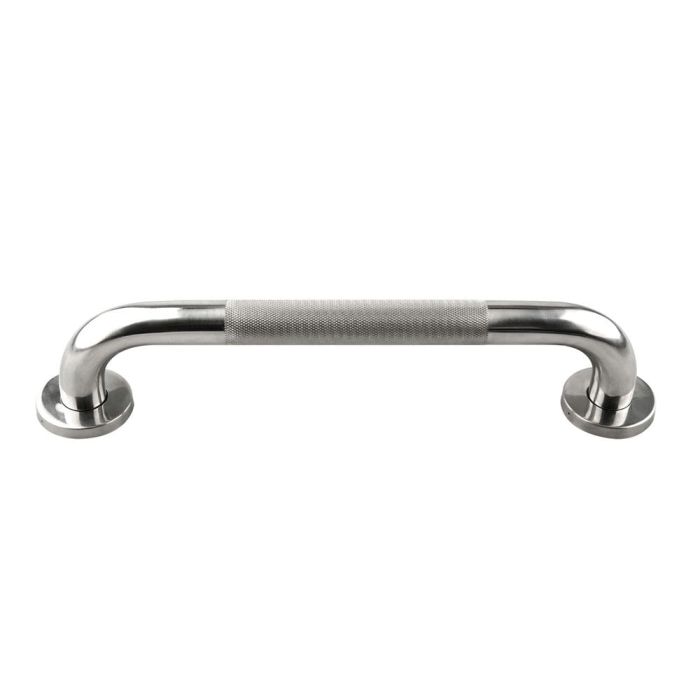 Asidero de Seguridad Bañera 280mm – Antideslizante, Blanco o Acero Inox