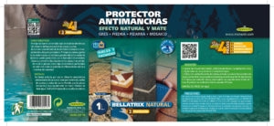 Protector Transparente Mate Bellatrix Monestir 1L – Antimanchas para Barro, Terracota y Piedra