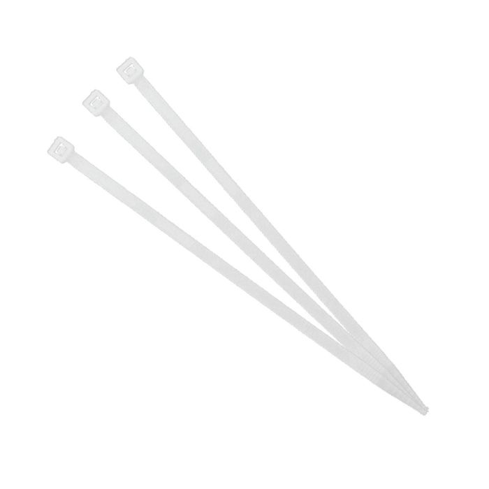 Bridas de Nylon Transparentes 100 Uds – Alta Resistencia, Varias Medidas