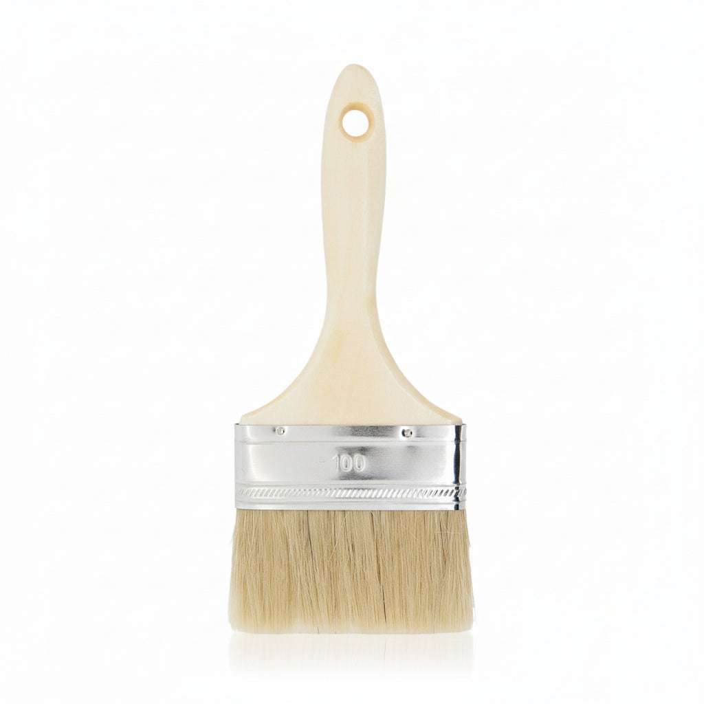 Brocha de Pintura Profesional Plana – Interior y Exterior, Elige tu Medida