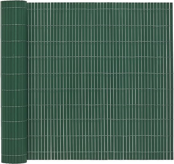Cañizo de Ocultación PVC Verde – Rollo 5m, Resistente y Duradero