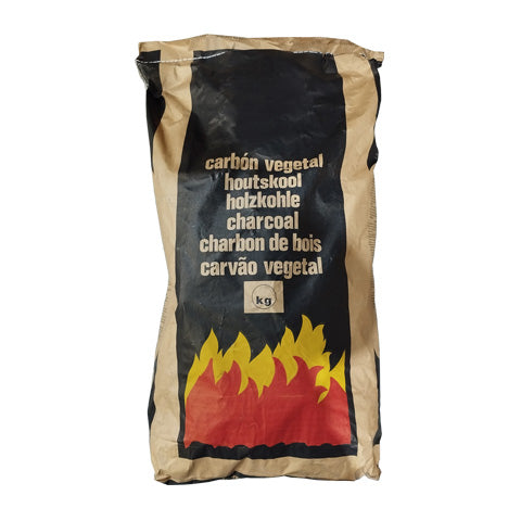 Carbón Vegetal de Encina 3 kg Oko Grill – Brasas Duraderas para Barbacoa