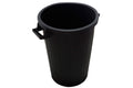 Cubo de Basura Industrial Irrompible 100L – Polietileno Negro, Uso Comercial