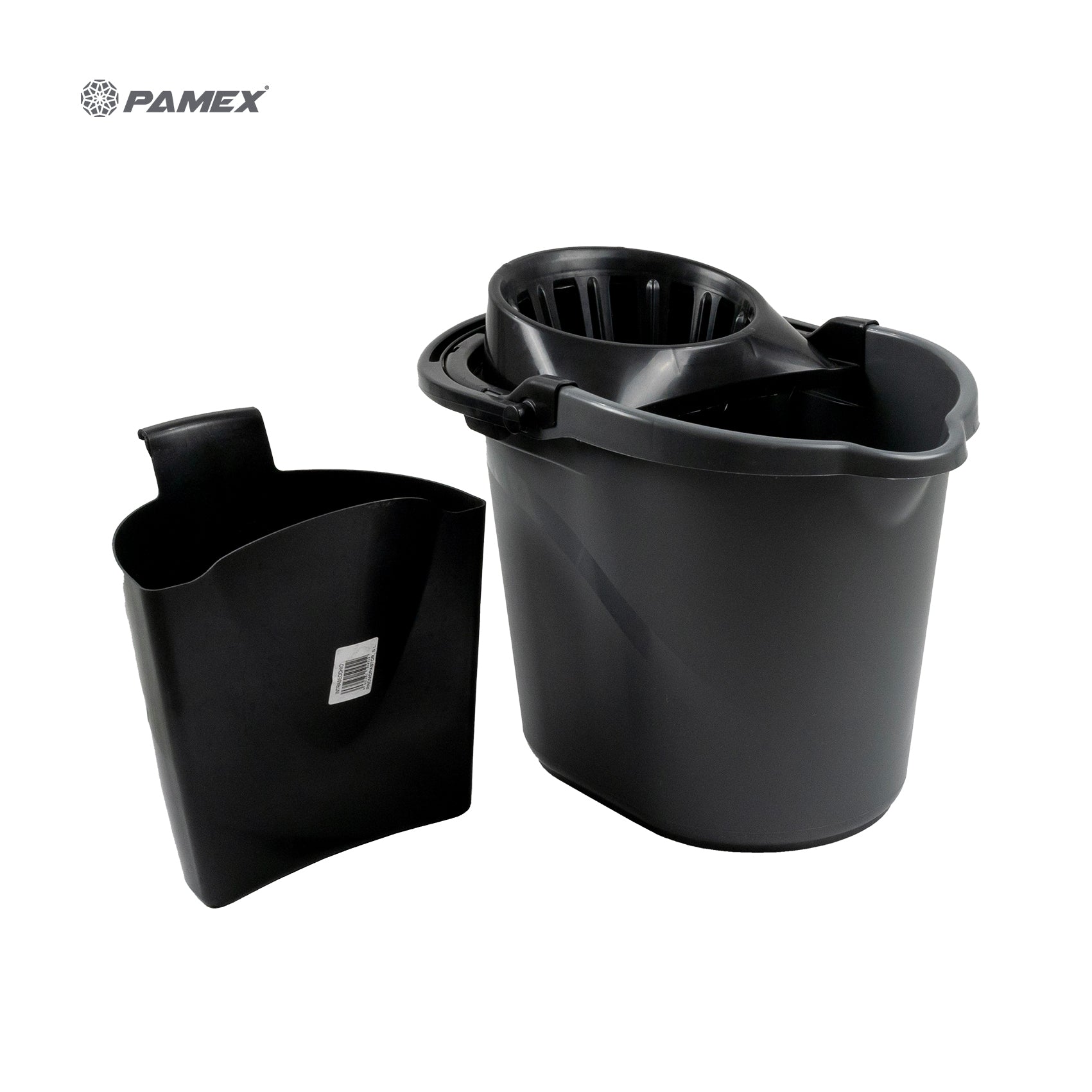 Cubo Fregona 15L Doble Cámara Intrasecchio – Agua Limpia y Sucia, Escurridor Integrado