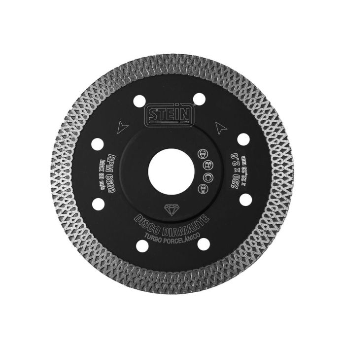 Disco Diamante Turbo Porcelánico Ø115mm – Corte Rápido en Gres y Cerámica
