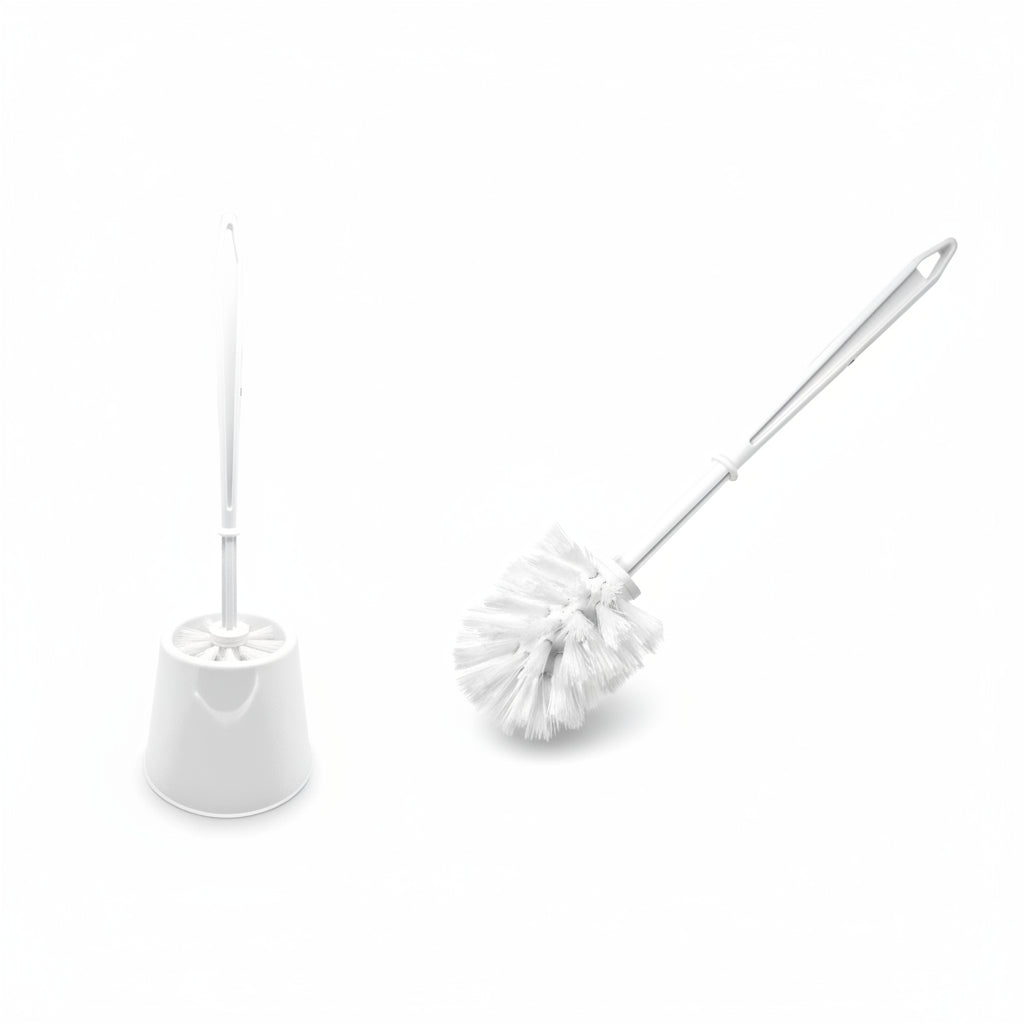 Escobilla WC con Soporte Eco – Higiénica, Resistente y Discreta