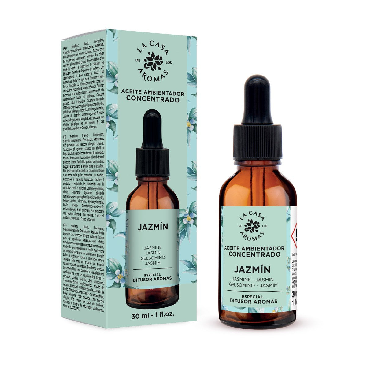 Aceite Aromático Concentrado para Difusor 30ml – 7 Aromas, Alta Duración