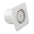 Extractor de Aire Baño 100mm Silencioso 15W – 80 m³/h, Bajo Consumo