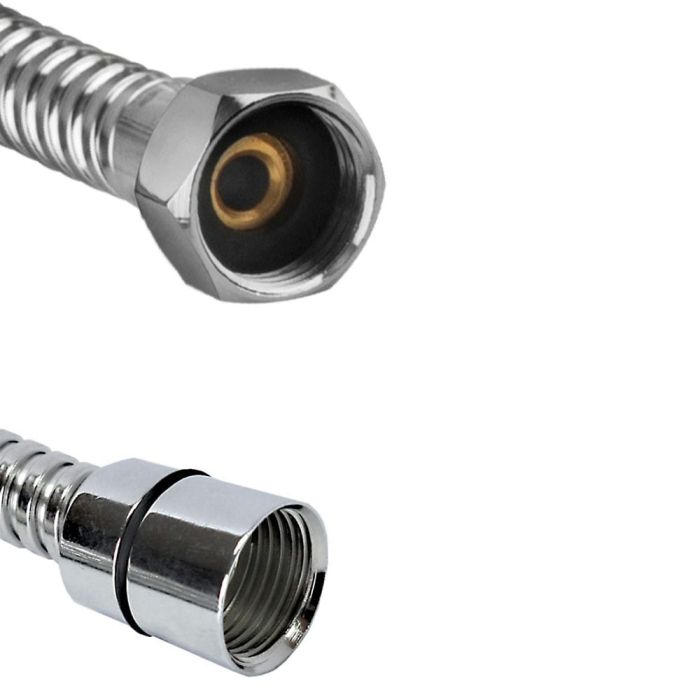 Flexo de Ducha Inoxidable Extensible 1,7–2,0 m – Universal y Alta Durabilidad