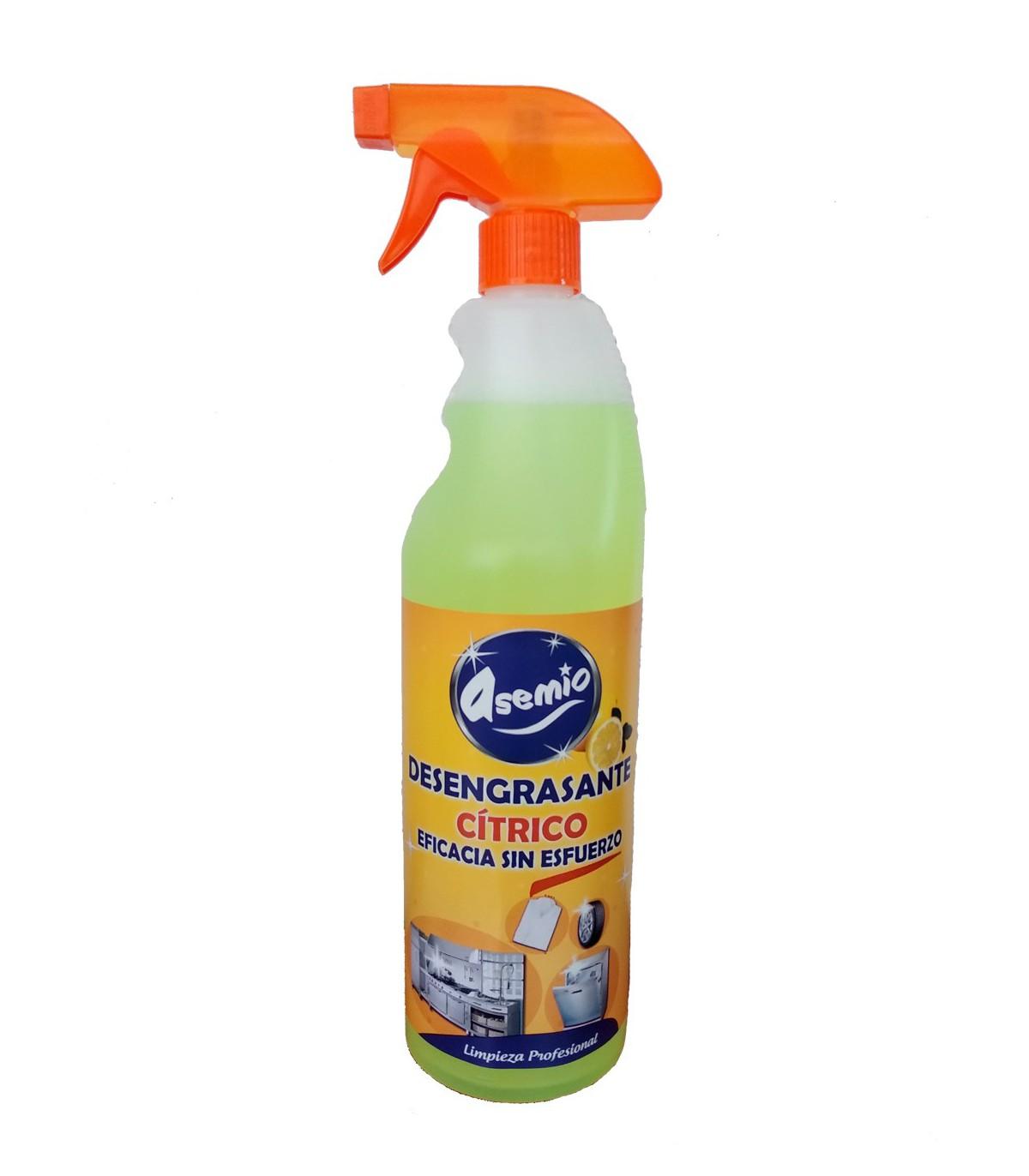 Desengrasante Cítrico 1L con Pulverizador – Grasa Incrustada, Cocina, Taller y Garaje