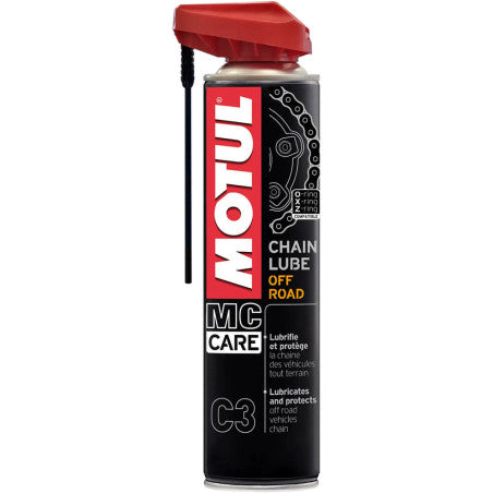 Lubricante Cadena Moto Off Road Motul C3 400ml – Resistente al Barro y Agua
