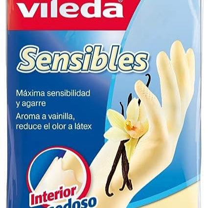 Guantes Vileda Sensibles – Protección y Sensibilidad para Tareas del Hogar