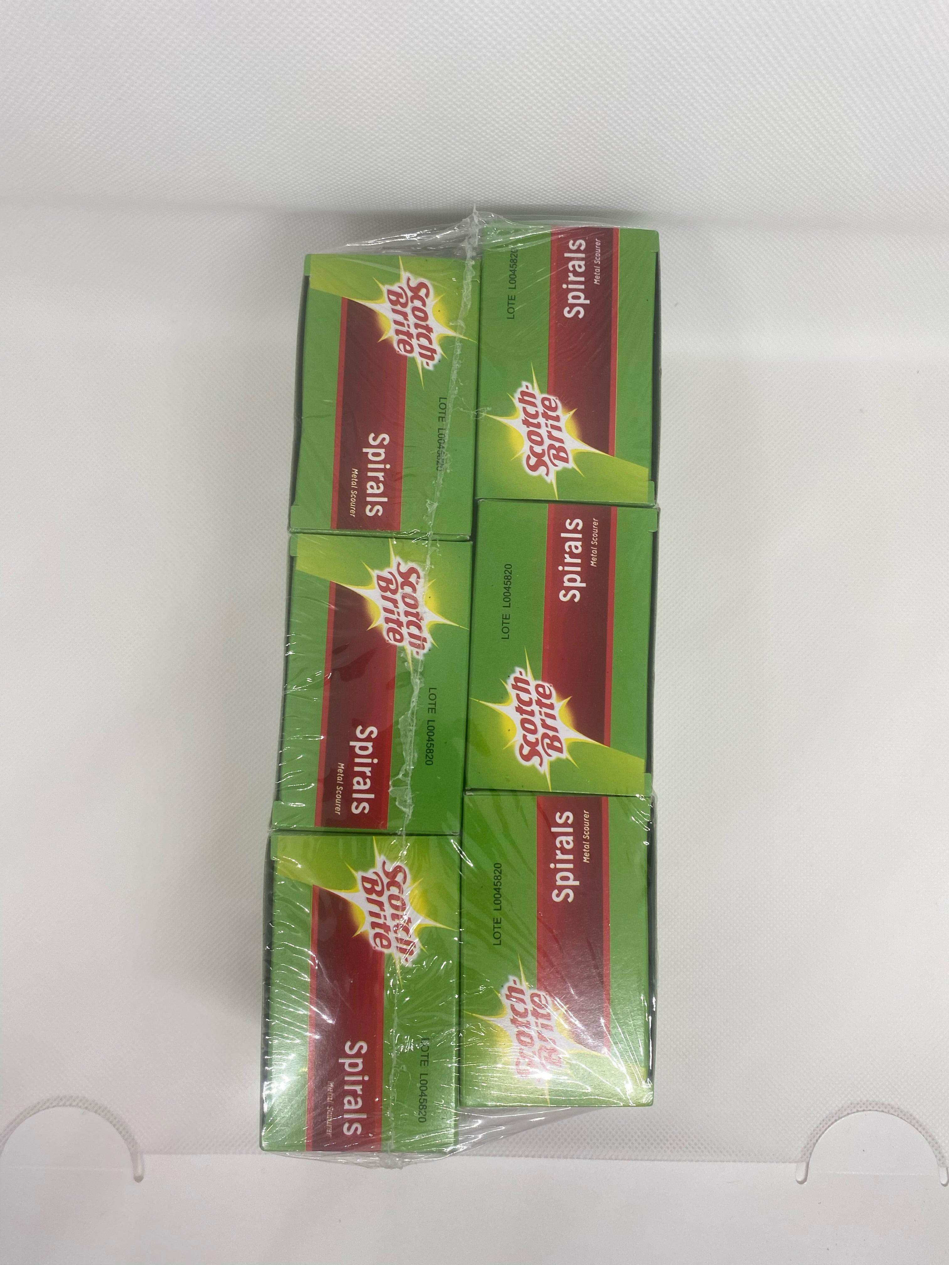 Estropajo Acero Inoxidable Scotch-Brite® 6 Uds – Elimina Grasa y Alimentos Quemados, Sin Óxido