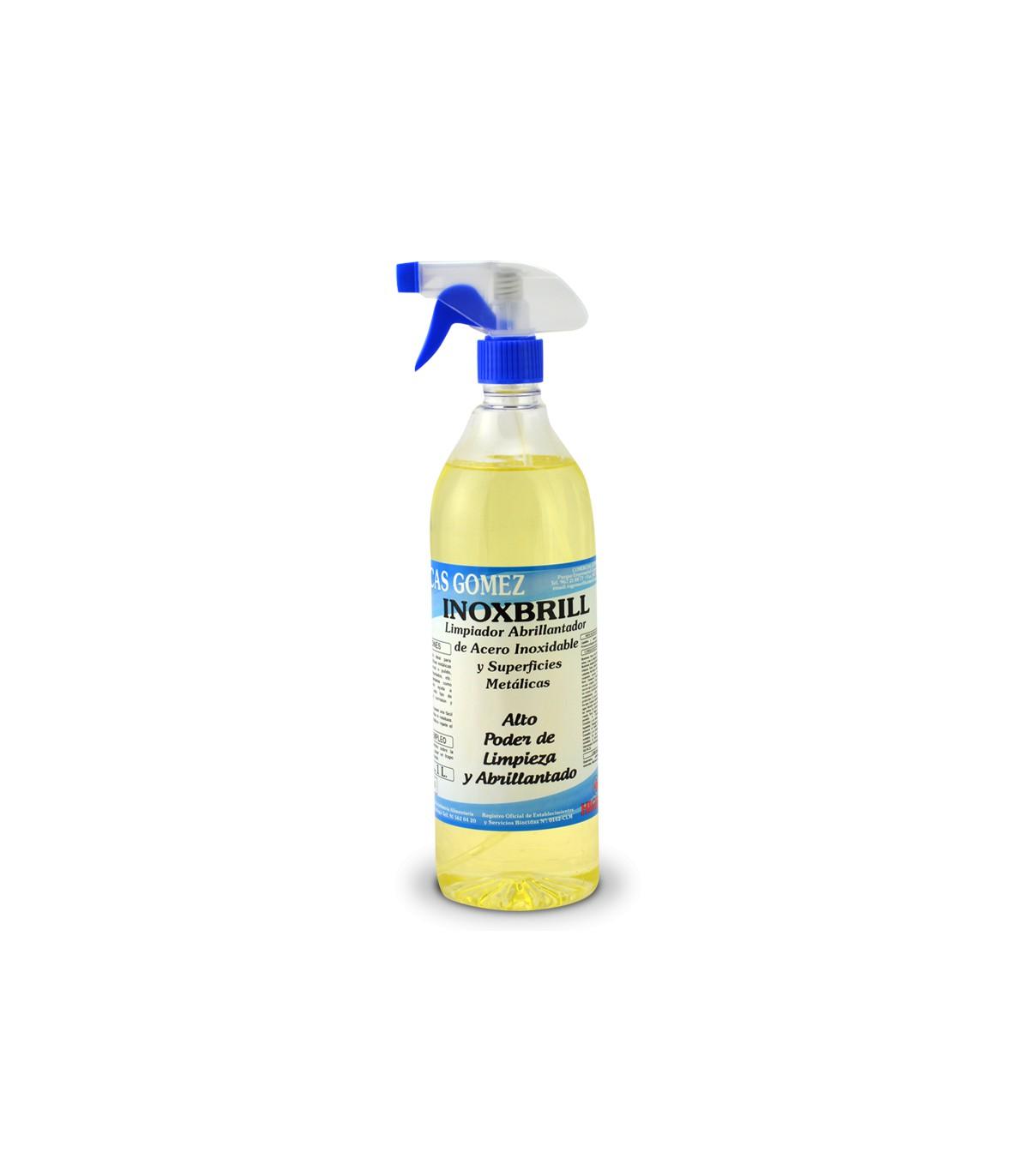 Limpiador Abrillantador Acero Inoxidable 1L – Elimina Huellas, Protege y Brilla sin Marcas
