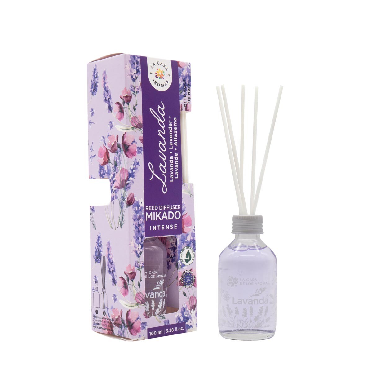 Ambientador Mikado 100ml – Fragancia Duradera para Hogar, 6 Aromas
