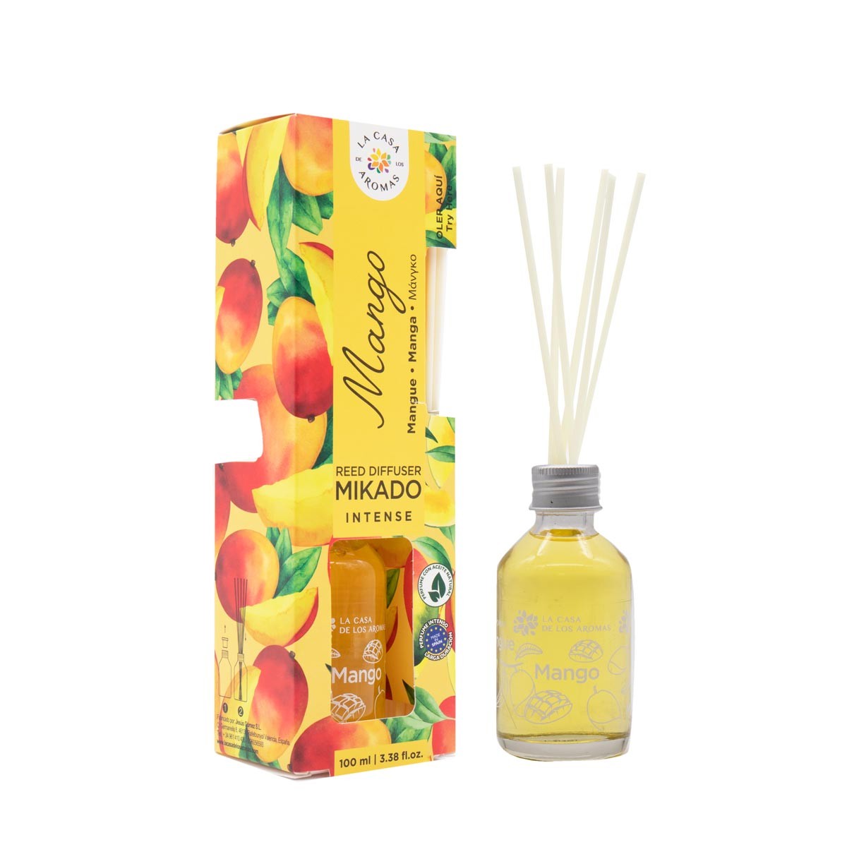 Ambientador Mikado 100ml – Fragancia Duradera para Hogar, 6 Aromas