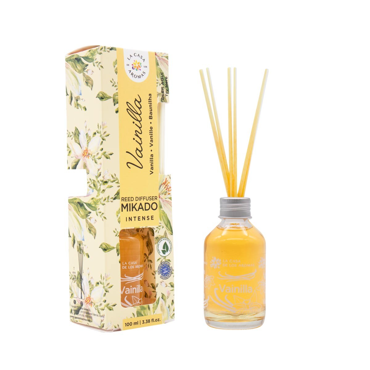 Ambientador Mikado 100ml – Fragancia Duradera para Hogar, 6 Aromas